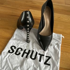 Schutz 4in studded pumps